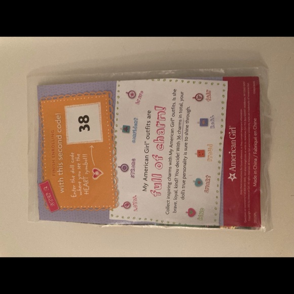 NWT American Girl Necklace - Picture 4 of 4